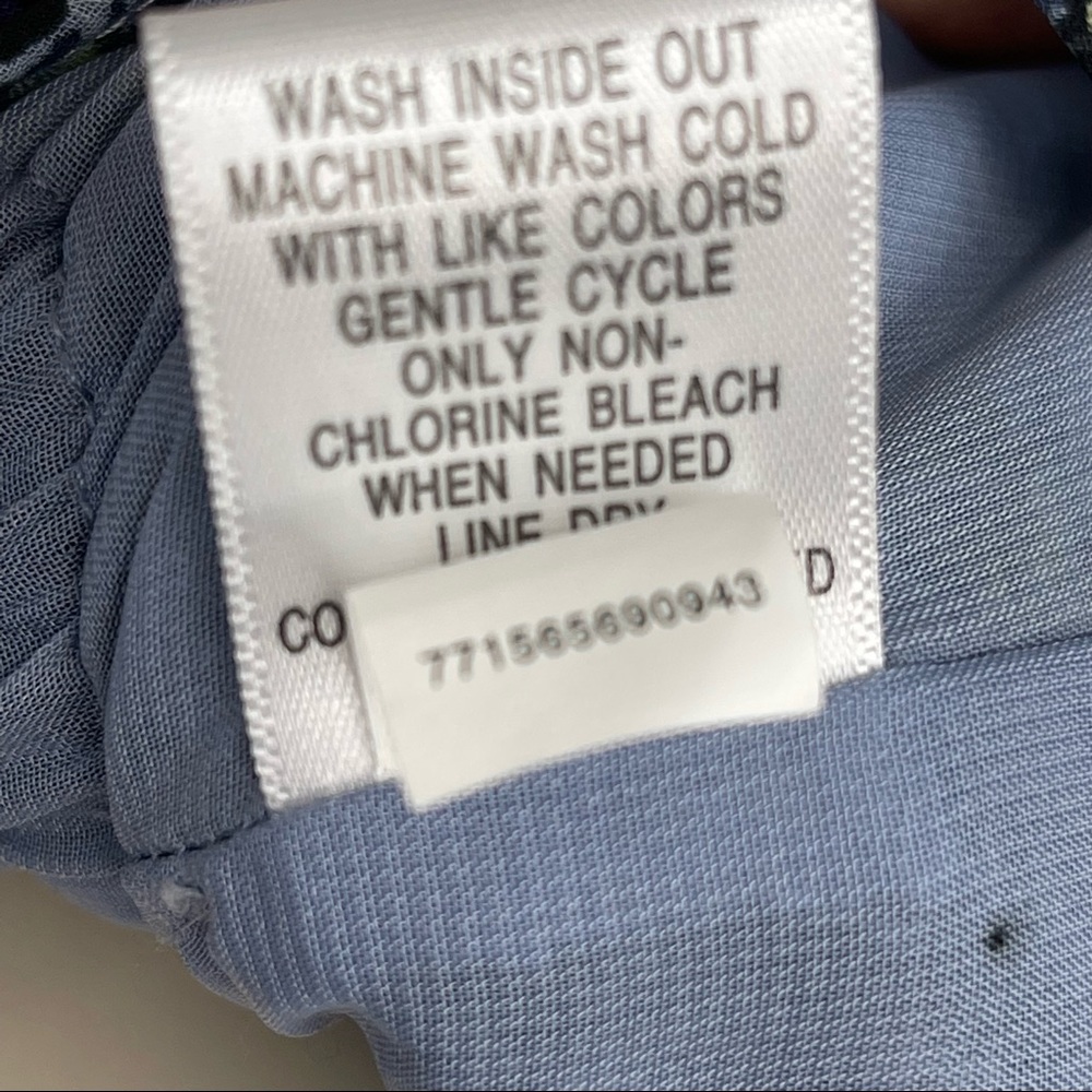 APT 9 top blouse Paisley Flowy artsy Floral boho short sleeveless M - Picture 5 of 9